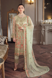 Ramsha Chevron Vol-05 Luxury Chiffon Unstitched 3Pc Suit A-509