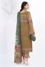 Ramsha Chevron Vol 06 Embroidered Chiffon Unstitched 3Pc Suit A-601