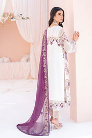 Ramsha Chevron Vol 06 Embroidered Chiffon Unstitched 3Pc Suit A-602