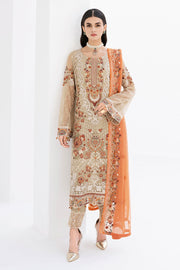 Ramsha Chevron Vol 06 Embroidered Chiffon Unstitched 3Pc Suit A-605