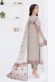 Ramsha Chevron Vol 06 Embroidered Chiffon Unstitched 3Pc Suit A-608