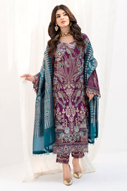 Ramsha Chevron Vol 06 Embroidered Chiffon Unstitched 3Pc Suit A-611