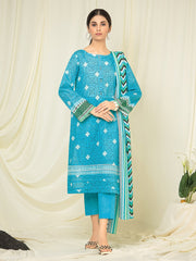 ACE Galleria Merak Printed Lawn Unstitched 3Pc Suit A-WU3PML23-22146