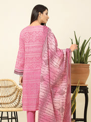ACE Galleria Merak Printed Lawn Unstitched 3Pc Suit A-WU3PML23-22638