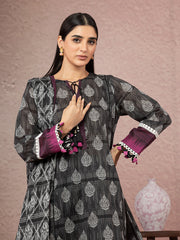 ACE Galleria Merak Khaddar Unstitched Printed 3Pc Suit A-WU3PWK22-403