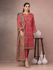 ACE Galleria Merak Khaddar Unstitched Printed 3Pc Suit A-WU3PWK22-419