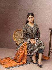 ACE Galleria Merak Khaddar Unstitched Printed 3Pc Suit A-WU3PWK22-430
