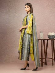 ACE Galleria Merak Khaddar Unstitched Printed 3Pc Suit A-WU3PWK22-445