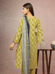 ACE Galleria Merak Khaddar Unstitched Printed 3Pc Suit A-WU3PWK22-445