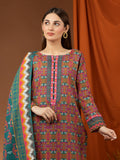 ACE Galleria Merak Khaddar Unstitched Printed 3Pc Suit A-WU3PWK22-451