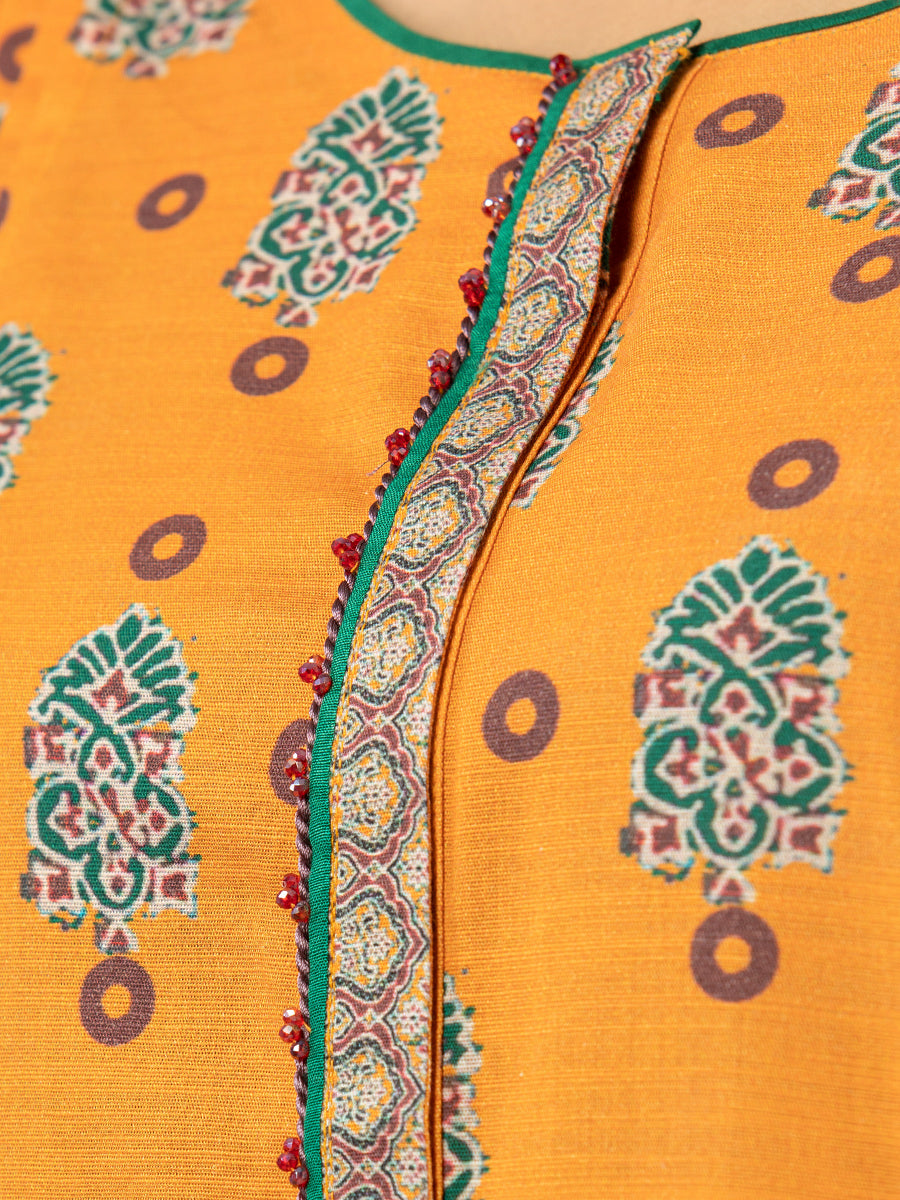 ACE Galleria Merak Khaddar Unstitched Printed 3Pc Suit A-WU3PWK22-452