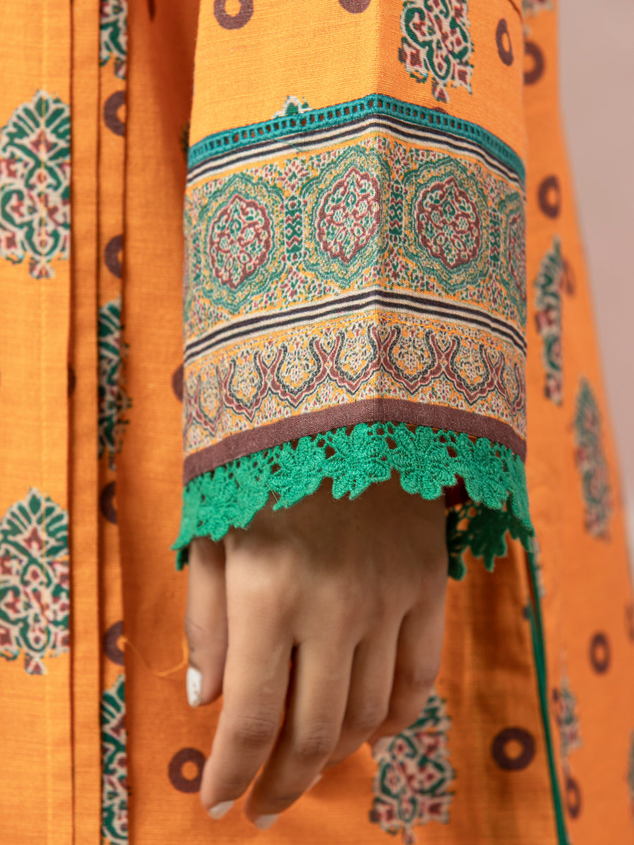 ACE Galleria Merak Khaddar Unstitched Printed 3Pc Suit A-WU3PWK22-452