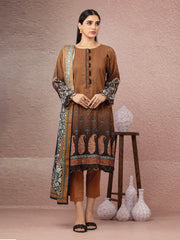 ACE Galleria Merak Viscose Unstitched Printed 3Pc Suit A-WU3PWV22-517