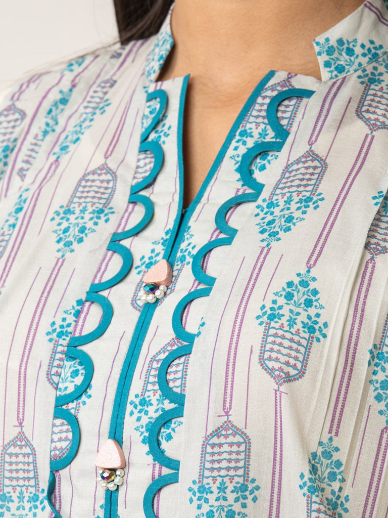 ACE Galleria Merak Printed Lawn Unstitched 2Pc Suit A-WUSDML23-22133
