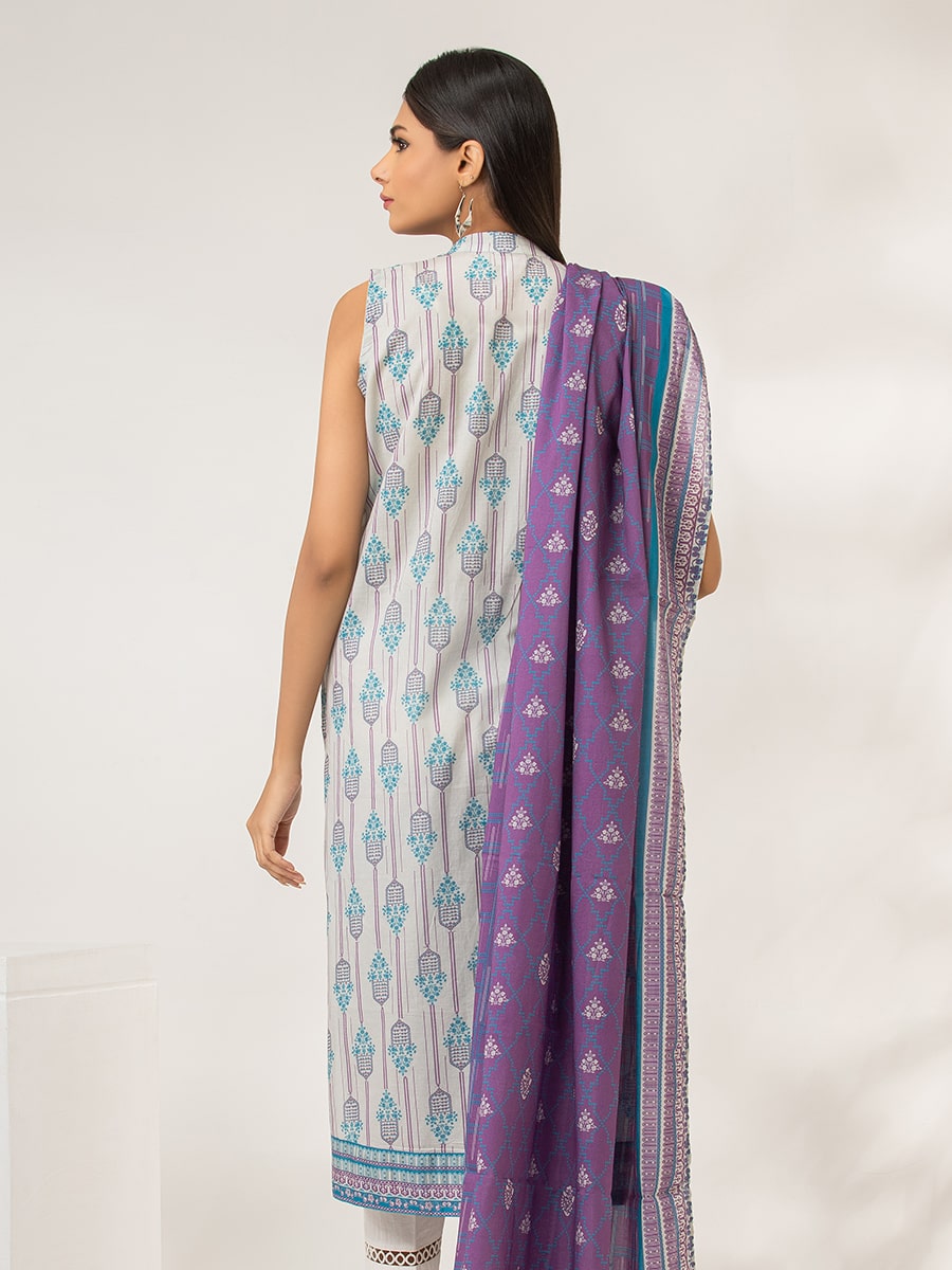 ACE Galleria Merak Printed Lawn Unstitched 2Pc Suit A-WUSDML23-22133