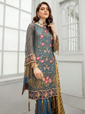 Akbar Aslam Luxury Chiffon Unstitched 3c Suit AAC-1319 Alium - FaisalFabrics.pk