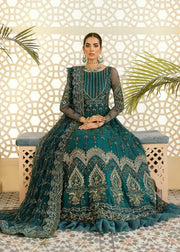 Akbar Aslam Elinor Embroidered Formal Wedding 3pc Suit AAWC-1384 MALEO - FaisalFabrics.pk