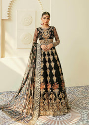 Akbar Aslam Elinor Embroidered Formal Wedding Wear AAWC-1385 MURELET - FaisalFabrics.pk