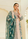 Akbar Aslam Elinor Embroidered Formal Wedding 3pc Suit AAWC-1387 TOUCAN - FaisalFabrics.pk