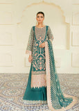 Akbar Aslam Elinor Embroidered Formal Wedding 3pc Suit AAWC-1387 TOUCAN