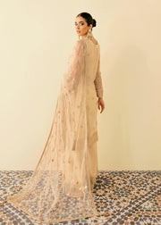 Akbar Aslam Elinor Embroidered Formal Wedding 3pc Suit AAWC-1389 AMAZONA - FaisalFabrics.pk