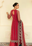 Akbar Aslam Elinor Embroidered Formal Wedding 3pc Suit AAWC-1390 CARDINAL - FaisalFabrics.pk