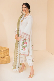 Maria Osama Khan L'Amour Basic Pret 3Pc Satin Suit - ABYAZ