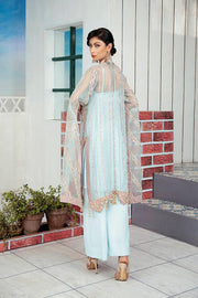 DAHAB by Sumaria’s Couture Festive Unstitched 3Pc Suit D-06 Acacia
