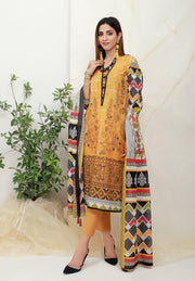 ACE Galleria Digital Printed Unstitched 3 Piece Lawn Suit ACE-12000 - FaisalFabrics.pk