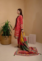 ACE Galleria Digital Embroidered Cambric Unstitched 3pc Suit ACE 12078 - FaisalFabrics.pk