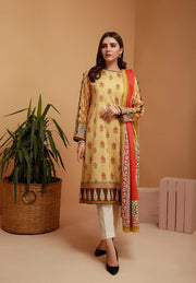 ACE Galleria Digital Printed Unstitched 3 Piece Cambric Suit ACE 12079 - FaisalFabrics.pk