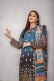 ACE Galleria Digital Embroidered Unstitched 3pc Khaddar Suit ACE 12092 - FaisalFabrics.pk