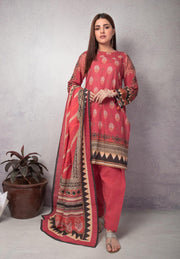 ACE Galleria Digital Printed Unstitched 3 Piece Khaddar Suit ACE 12096 - FaisalFabrics.pk
