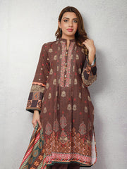 ACE Galleria Digital Embroidered Unstitched 3pc Khaddar Suit ACE 12106 - FaisalFabrics.pk