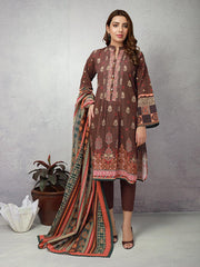 ACE Galleria Digital Embroidered Unstitched 3pc Khaddar Suit ACE 12106 - FaisalFabrics.pk