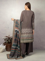 ACE Galleria Digital Embroidered Unstitched 3pc Khaddar Suit ACE 12114 - FaisalFabrics.pk