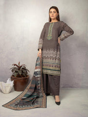 ACE Galleria Digital Embroidered Unstitched 3pc Khaddar Suit ACE 12114 - FaisalFabrics.pk