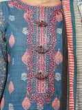 ACE Galleria Digital Embroidered Unstitched 3PC Khaddar Suit ACE 12118 - FaisalFabrics.pk