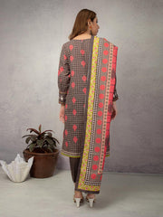 ACE Galleria Digital Printed Unstitched 3 Piece Khaddar Suit ACE 12126 - FaisalFabrics.pk
