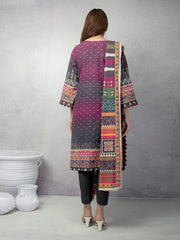 ACE Galleria Digital Embroidered Unstitched 3pc Khaddar Suit ACE 12128 - FaisalFabrics.pk