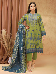 ACE Galleria Digital Embroidered Unstitched 3Pc Khaddar Suit ACE 12137 - FaisalFabrics.pk