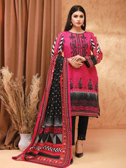 ACE Galleria Digital Embroidered Unstitched 3Pc Khaddar Suit ACE 12141 - FaisalFabrics.pk