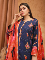 ACE Galleria Digital Printed Unstitched 3 Piece Khaddar Suit ACE 12142 - FaisalFabrics.pk