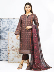 ACE Galleria Digital Printed Unstitched 3 Piece Khaddar Suit ACE 12146 - FaisalFabrics.pk