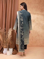 ACE Galleria Digital Embroidered Unstitched 3pc Khaddar Suit ACE 12158 - FaisalFabrics.pk