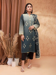 ACE Galleria Digital Embroidered Unstitched 3pc Khaddar Suit ACE 12158 - FaisalFabrics.pk