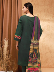 ACE Galleria Digital Embroidered Unstitched 3Pc Khaddar Suit ACE 12164 - FaisalFabrics.pk