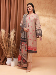 ACE Galleria Digital Embroidered Unstitched 3pc Khaddar Suit ACE 12166 - FaisalFabrics.pk