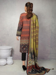 ACE Galleria Digital Embroidered Unstitched 2pc Khaddar Suit ACE 12168 - FaisalFabrics.pk
