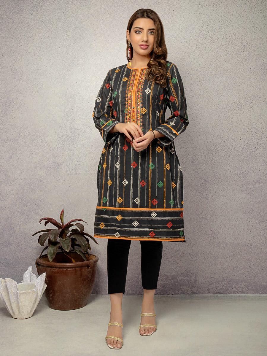 ACE Galleria Digital Embroidered Unstitched 1pc Khaddar Shirt ACE 12185 - FaisalFabrics.pk